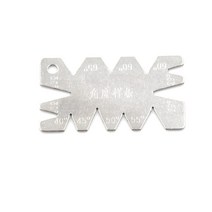 스테인레스 스틸 두께 간격 미터법 필러 게이지 측정 도구 밸브 심 0.02 1mm 17 블레이드, [02] 2