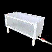 대형수조 금붕어 육지 거북 애완용 사육장 키우기, B 표준모델 - 60x38x30cm