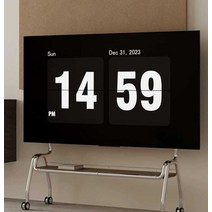 TV거치대 이동형 스탠드 공간활용 티비 인테리어, 110cm 선반수납브래킷
