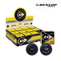 던롭 [오후 5시 이전 주문 당일 발송]던롭 프로 스쿼시볼 스쿼시공 1박스 (12개입), 던롭 프로 스쿼시볼 1박스 (12개입)