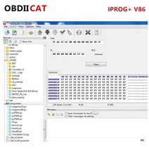 인포카 자동차 스캐너 진단기 자동차 진단기Iprog + V86 신제품 Pro 소프트웨어 링크 지원 IMMO 마일리지, 01 IPROG V86
