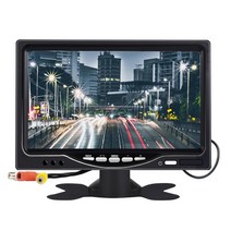 7인치 AV 입력 휴대용 모니터 800x480 컴퓨터 디스플레이 산업용 차량 리버스 백업 후면보기 LCD, 01 800X480