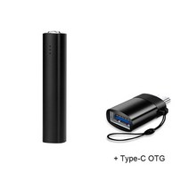 무소음발전기 자가발전기 캠핑용파워뱅크음성 녹음기 미니 600 시간 마그네틱 사운드 딕터폰 오디오 usb 전, 03 With type-c adapter_01 8GB