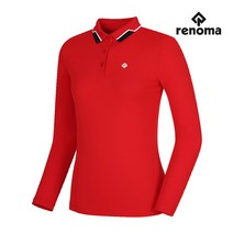 레노마골프 [레노마골프]여성 카라 배색 티셔츠 RWTPJ5191-500_G