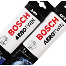 보쉬 에어로 트윈 EPDM 와이퍼 블레이드 A600 + A450 세트, 1세트