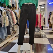 밸리걸 세미 앞주름 골덴 팬츠