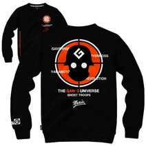 간쓰리 맨투맨 M~2XL 스트라이커