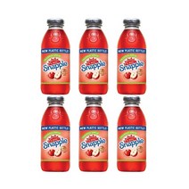 Snapple All Natural Apple 스내플 올 내츄럴 애플 사과 주스 473ml 6개입 96oz