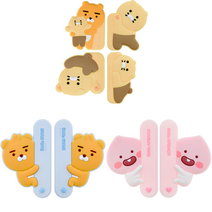 정품 카카오프렌즈 차량 도어가드 4set 문콕방지, 라이언