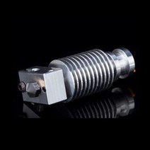 GBA-SZC V6 DIY 올 메탈 핫엔드 방열판 티타늄 합금 히트 브레이크 V6 핫엔드 PT100 프루사 I3 MK3 MK3S MK2/ I3 메가/S/X 시리즈 3D 프린터용(강, Hardened Steel Nozzle