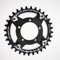 Bafang BBS0102 모터 키트용 어댑터 포함 전기 자전거 체인 휠 Ebike 교체 액세서리 32T 34T 36T 38T, 1개