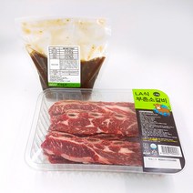 [부촌푸드]황금레시피 미국산 LA갈비 1.3kg + 양념소스 1kg, 단품