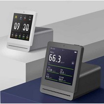 이산화탄소 공기 감지기 산업용 CO2 휴대용 공기질, 검은색