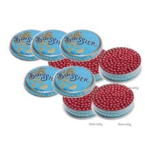 메종브아시에 체리 볼 캔디 645g Maison Boissier Bonbons Boule Cerise T3, 5팩