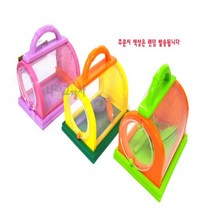 곤충 채집통 채집망 대 세트 집게 돋보기 개미 관찰, 채집통3종세트 랜덤