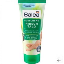 독일 Balea foot cream deer tallow 발레아 디어 탤로우 풋 크림 100ml 5팩