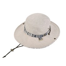 스내플 빅사이즈 린넨 에스닉 등산모자