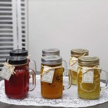 더플라워앤케이크 과일수제청 레몬청 500ml (보드미올리 손잡이병), 99개