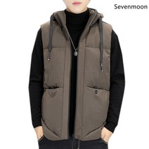 Sevenmoon 오리털 패딩조끼 헐렁하다