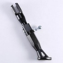 바이크 리프트 오토바이 정비 차량용 리어스탠드 조정 가능한 금속 발 받침대 일렉트로 모바일 킥 사이드 스탠드 내구성 좋은 브래킷, 6