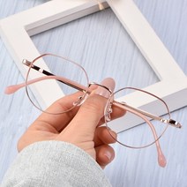 남성 안경테 YIMARUILI 트렌드 다각형 레트로 순수 티타늄 안경테 남성 개성 광학 처방 안경테 여성 T3519