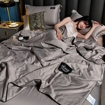 아이스 실크텐셀 이불 차렵 패드 먼지없는 간절기