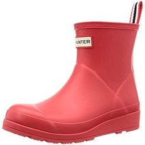 [헌터] 레인 부츠 레이디스 오리지널 플레이 톨 부츠 레드 22.0 cm