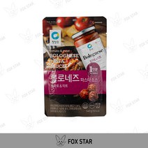 청정원 싱글파우치 볼로네즈 파스타소스 140g, 4개
