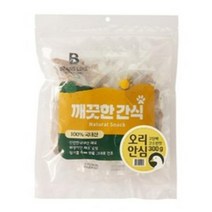 빈즈라이크 반려동물 오리안심 육포 300g, 2개, 오리