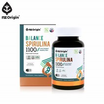 spirulina 피부에좋은영양제 엽록소 13.4mg 스피루리나캡슐 원말 하와이산스피루리나 항산화 미국 직수입