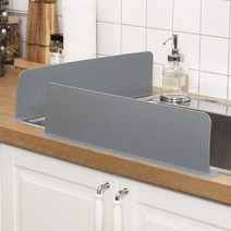 [젊은이마켓] 실리콘 싱크대 물막이 12cm (높은형) 설거지 물튀김방지 가림막 워터펜스 4color, 실리콘물막이12cm(블루)