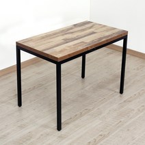 GT30 빈티컬러 다양한사이즈 직사각책상/학생용책상/일자형테이블/북카페테이블, 사각450*600+30mm 파이프