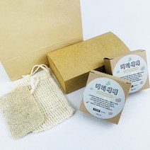 [더위치] 커피세제 선물세트 1종세척제 천연수세미 천연거품망 주방세제 주방비누