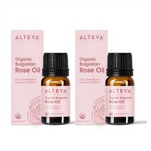 알티야 오가닉스 불가리안 다마스크 로즈 오일 블렌드 10ml 2개 ALTEYA Organics Organic Bulgarian Rose Oil