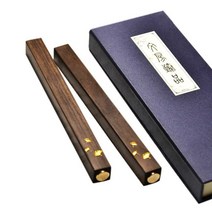 서예 문진 책 원목 연습용 선문용 종이 고정 프레스, (플레인 스타일 1쌍)