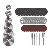 [624CONTAINER]원형 휠 컷팅날 세트 4종 41PCS포장훼손 반품불가, ★단일상품