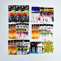 찌낚시 채비 세트 전자 구멍찌 반유동 9종 10종 세트, 전자구멍찌 0.8호 1번세트