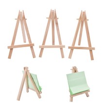대형이젤 나무 대형 철제 화판 이젤 아티스트 paiting 장식에 대 한 1pcs 미니, 없음