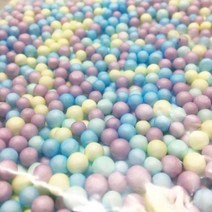 와컴 슬라임 재료 스티로폼볼 블루엘로우믹스 폼볼 5-8mm (1L 혼합)