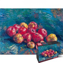 1000피스퍼즐 명화 사과 1887 학산문화사 HS789091정물화 빈센트반고흐 고흐 사과 명화 1000피스 1000조각 1000조각퍼즐 가로 퍼즐액자, 본상품