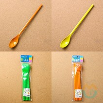 위아리턴 5P 칼라 롱스푼 커피스푼 롱티스푼