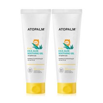 아토팜 키즈 시카 알로에 수딩 젤 250ml X 2개 (+20ml 렌덤)