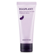 파파레서피 가지 클리어링 머드 크림 마스크 100ml, 6개, 1개입