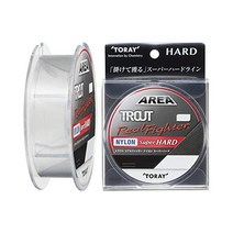 도레이 TORAY 라인 트라우트리얼파이터 나일론 슈퍼하드 100M 내추럴 356138, 3LB