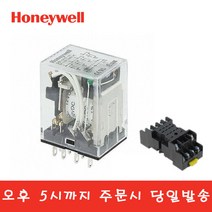 한국하니웰 SZR-MY4-N1 전압선택가능 릴레이 14P MY4-N MY4N, AC24