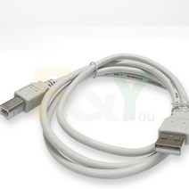 파인앤유 USB케이블 1.8M 프린터전선 통신케이블, 1개