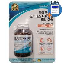 블랙모어스 피쉬오일 미니캡슐 510MG X 250CP 알티지 오메가3 혈행개선 눈건강 알콜솜 증정, 1개