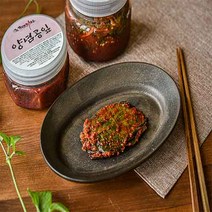 3대맛찬 울진 국내산 양념콩잎, 200g