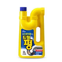 무균무때 파워 드릴펑 배수구세정제, 2L, 1개