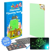 LED판 라이트박스 패드 magic luminous drawing board children toy tablet draw in dark magic light fun 형광 74, jsk-fa3, 협력사